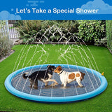 Sommer-Sprinkler-Pad für Hunde