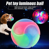 Flashing Molar Ball Toy for  Dogs