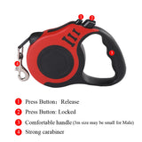 Retractable Durable Nylon Leash for Dog