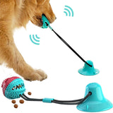 Balle interactive pour chien en silicone 