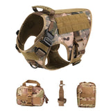 K9 Tactical Military Harness and Leash Set