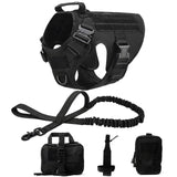 K9 Tactical Military Harness and Leash Set