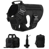 K9 Tactical Military Harness and Leash Set