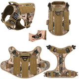 K9 Tactical Military Harness and Leash Set