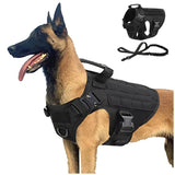 K9 Tactical Military Harness and Leash Set