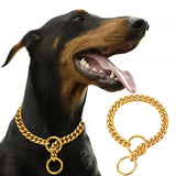 Stainless Chain Collar For Dogs