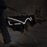 Military Tactical Dog Strong Harness