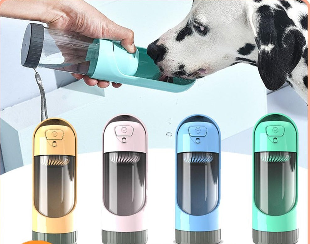 Portable Dog Water Bottle PUPPIES HAPPY
